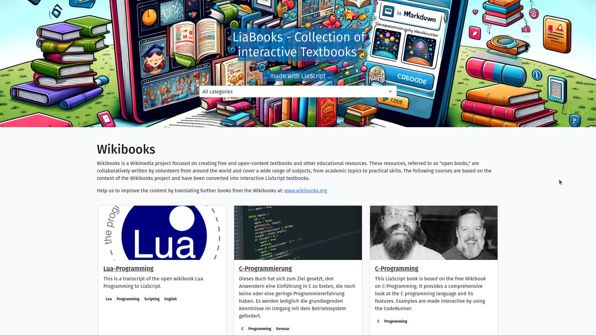 LiaBooks-Project screenshot