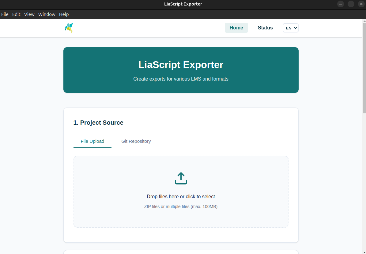 Desktop App Screenshot