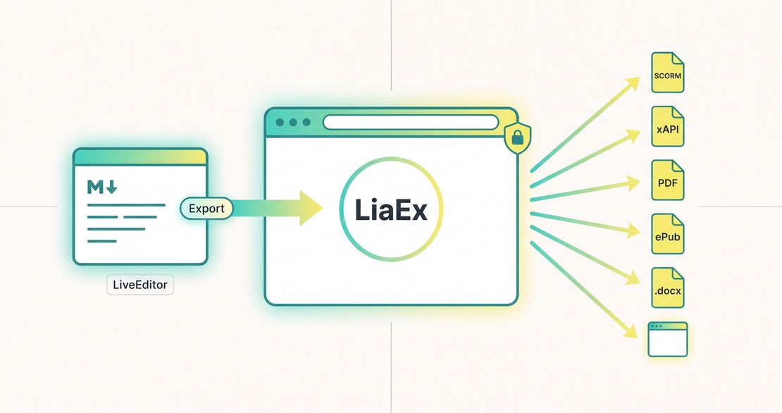 LiaEx in the Browser: Export Your Course Without Installing Anything