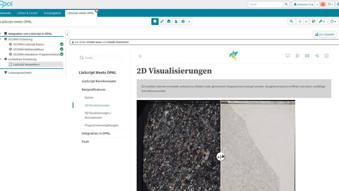 LiaScript Meets OPAL!