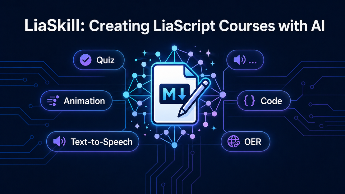 LiaSkill: Creating LiaScript Courses with AI