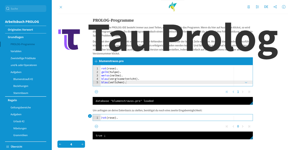 Arbeitsbuch PROLOG (German)