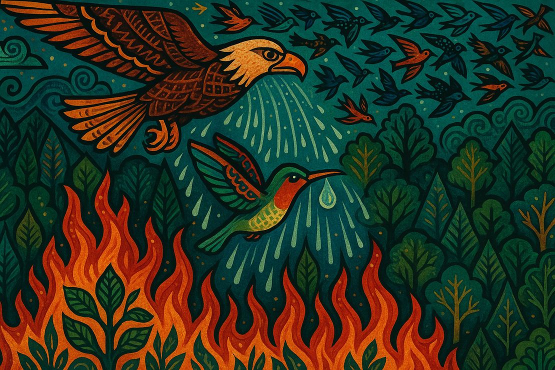 The Hummingbird and the Fire
